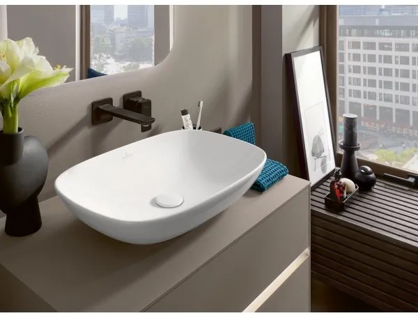 Villeroy & Boch 4A490101 - Umývadlo na dosku LOOP&FRIENDS 56x38 cm keramika/biela