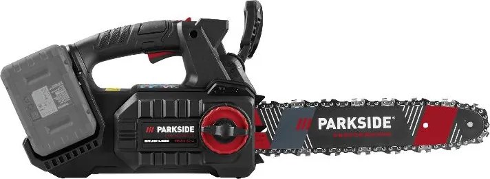 Parkside Performance® Aku prerezávacia píla 40 V Ppaks 40-Li B2 + Akumulátor 20 V/4 Ah, 2 kusy + Rýchlonabíjačka 20 V/4,5 A (800012229)