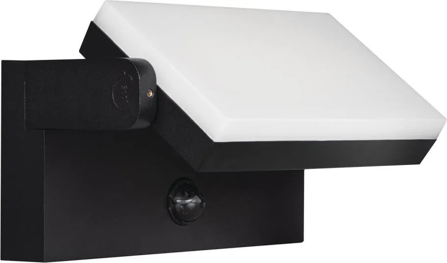 Kanlux 45819- LED vonkajšie nástenné svietidlo so senzorom XERTO LED/20W/230V IP44 čierne