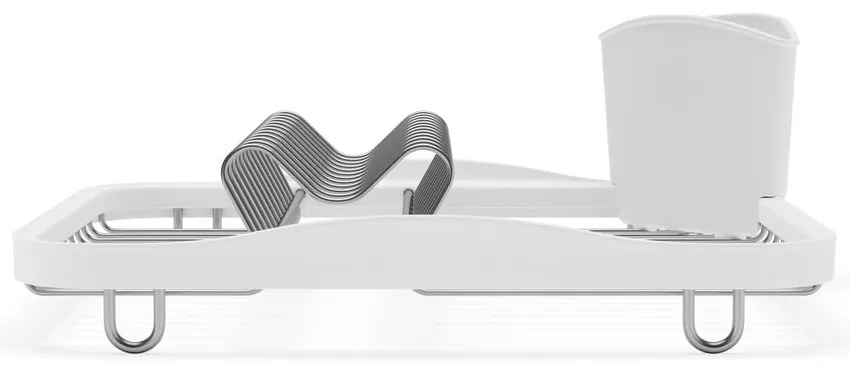 Biely oceľový odkvapkávač 36x28 cm Sinkin – Umbra