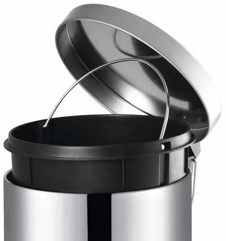 AQUALINE 27103 Simple line odpadkový kôš okrúhly 20 l, nehrdz. oceľ