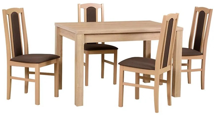 Jedálenská zostava 1+4 BOSS 7 dub sonoma 6