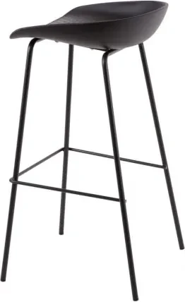 NETTASO pultová stolička 65 cm Čierna