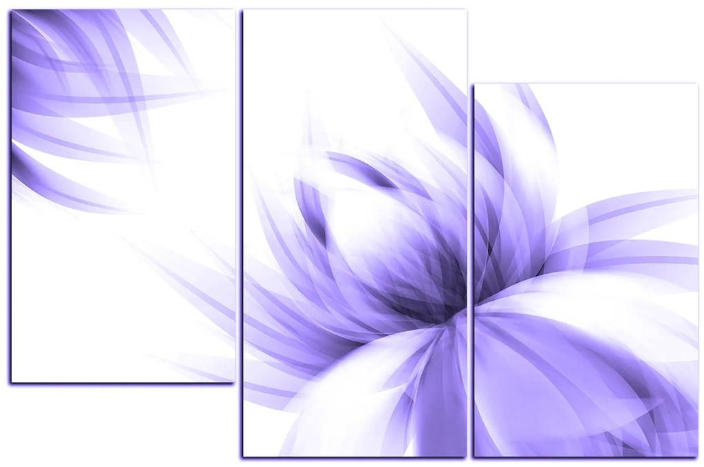 Obraz na plátne - Elegantný kvet 1147VC (105x70 cm)