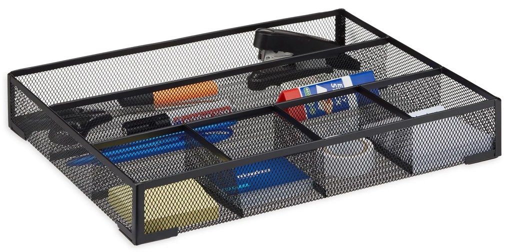Organizér na stôl RD2491, čierna