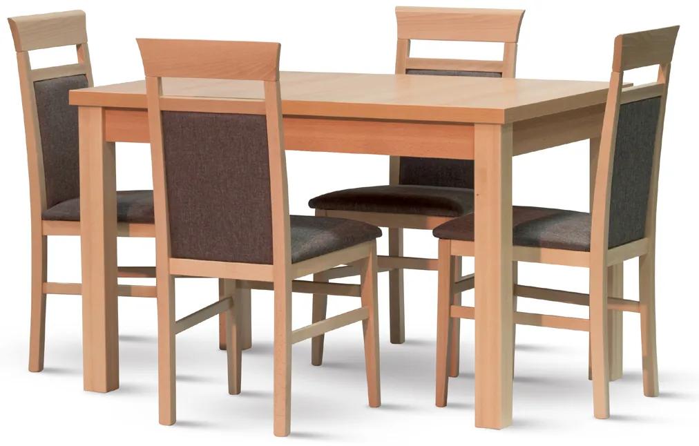 Stima stôl Udine Odtieň: Tmavo hnedá, Rozmer: 160 x 80 cm