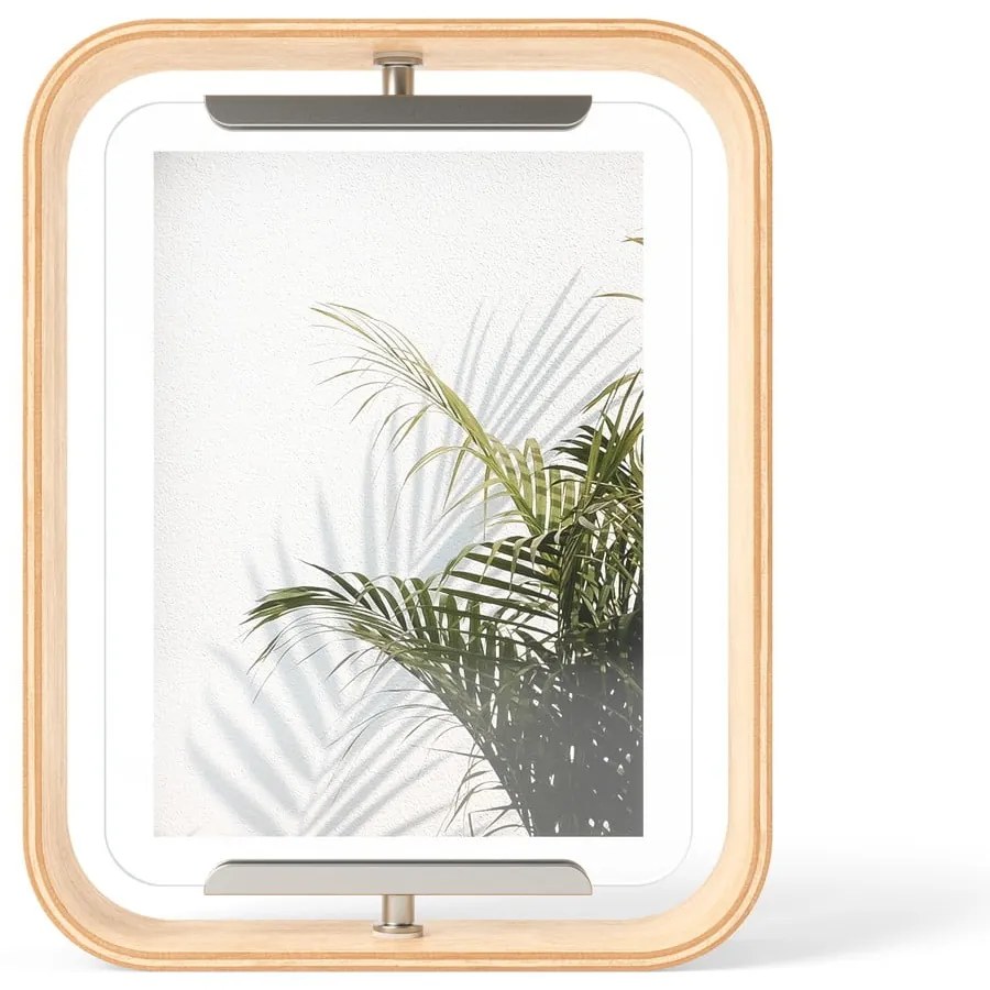 Drevený stojací rámček v prírodnej farbe 19x24 cm Bellwood – Umbra