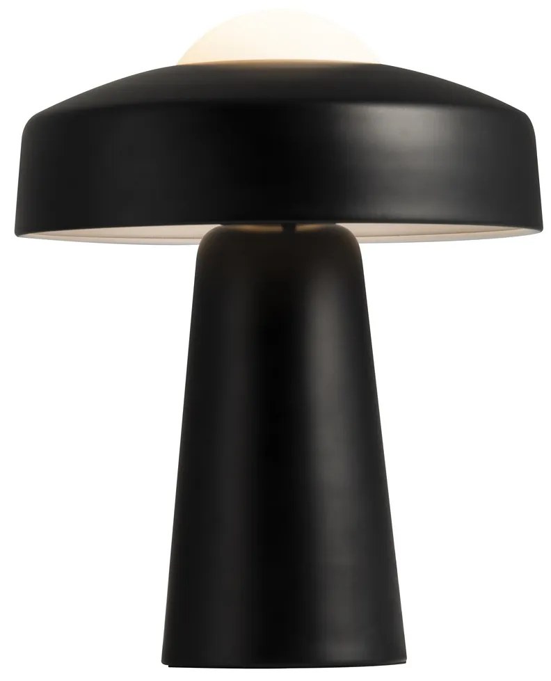 NORDLUX Dotyková stolová lampa TIME, 1xE27, 40W, čierna
