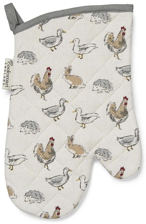 Bavlnená kuchynská rukavica Cooksmart ® Country Animals