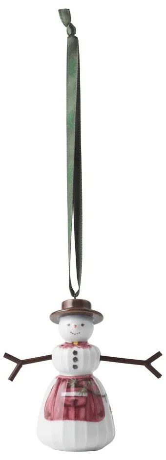 Porcelánová ručne maľovaná vianočná ozdoba ø 4,5 cm Hammershøi Snowwife – Kähler Design