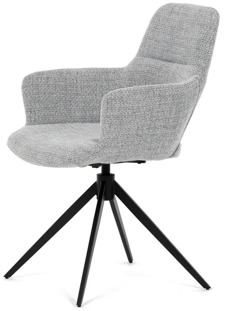 Jedálenská stolička DCH-D1320 GREY2 s vratnýmmechanizmom