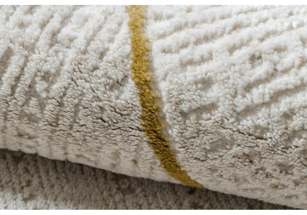 Kusový koberec Mycera zlatokrémový 200x290cm