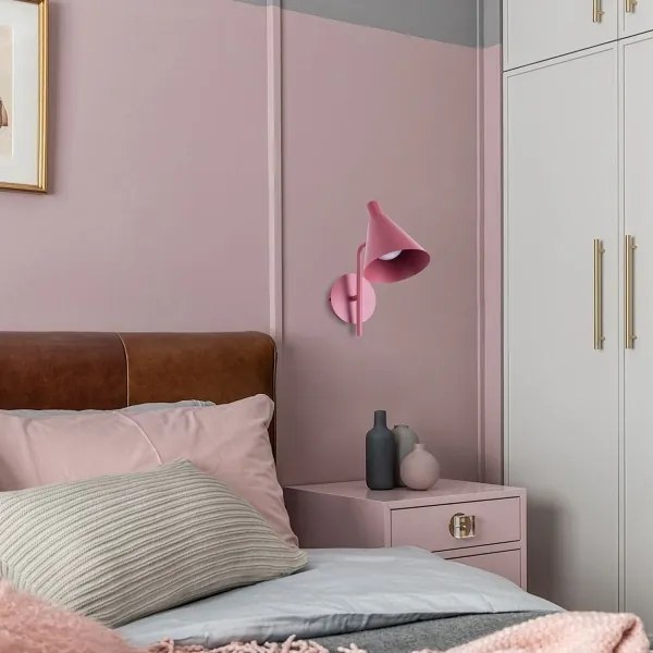 Brilagi - LED Nástenná lampa LUCERA LED/3W/230V červená burgundy