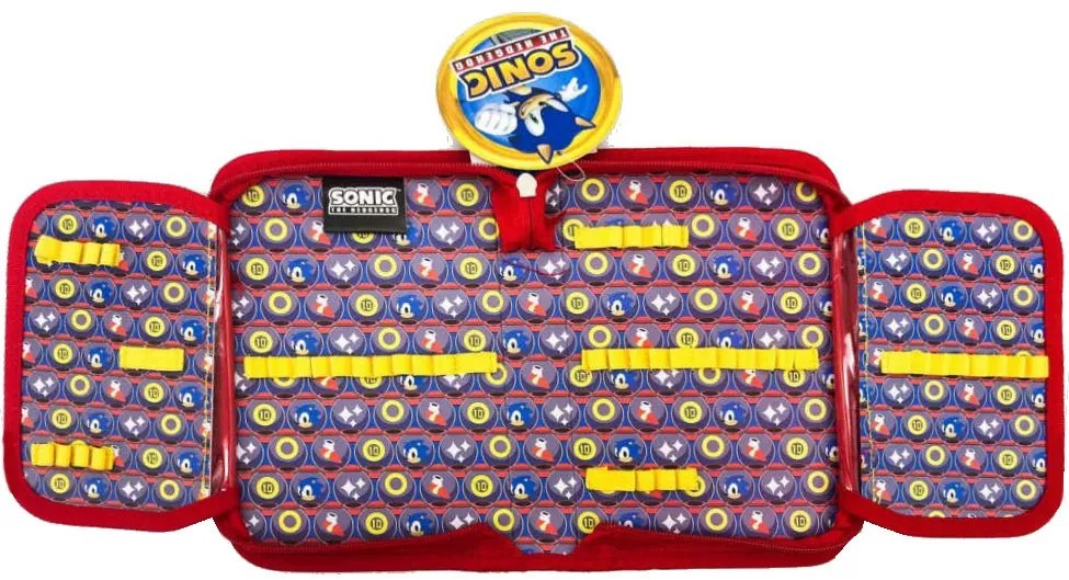 Školský peračník Ježko Sonic - nevybavený, ale štýlový