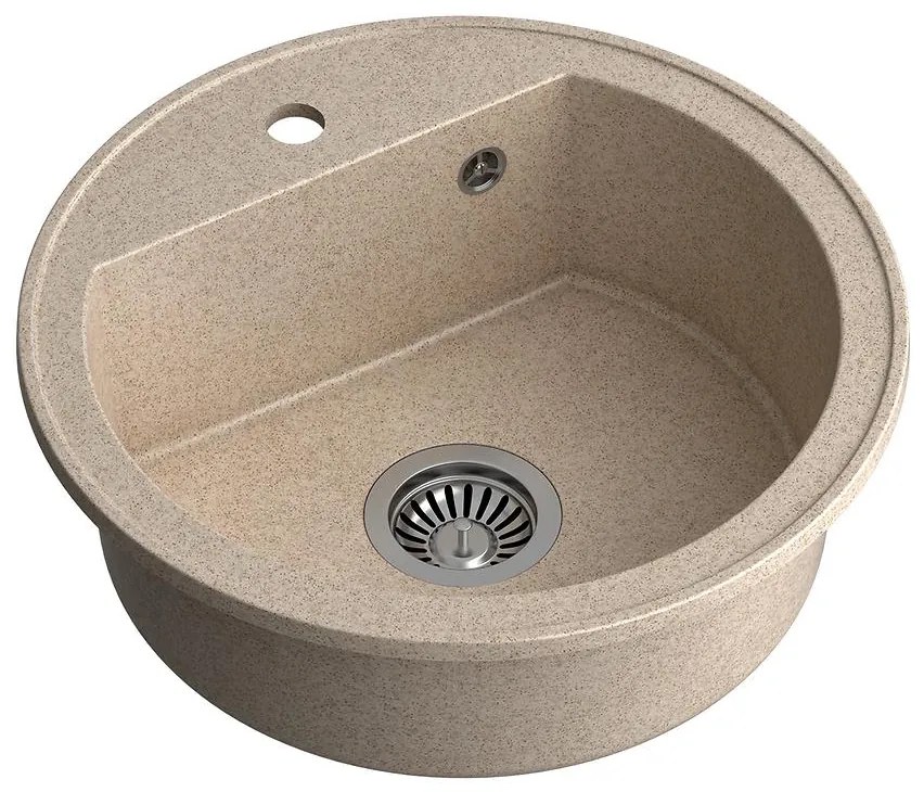 Drez Cuba 210 Steingran béžový 51x18 + sifón