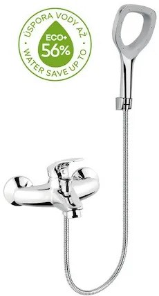 Vaňová batéria Novaservis Metalia ECO+ so sprchovacím setom chróm 57020,0E