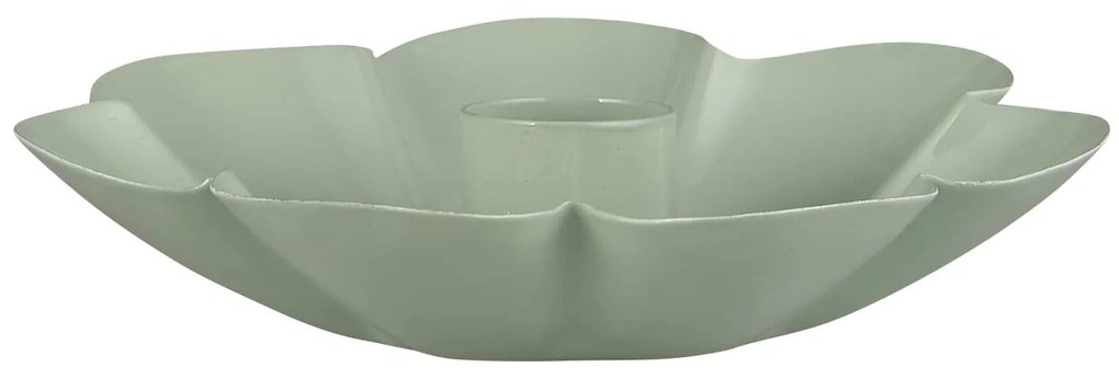 Ib Laursen Kovový svietnik Flower Green Tea