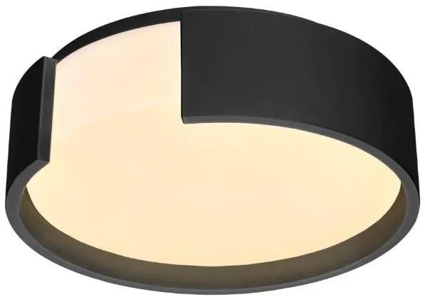 AZZARDO AZ2632 DECOline PAVIA 43 BLACK stropné LED svietidlo 25W/1500lm IP20 čierna
