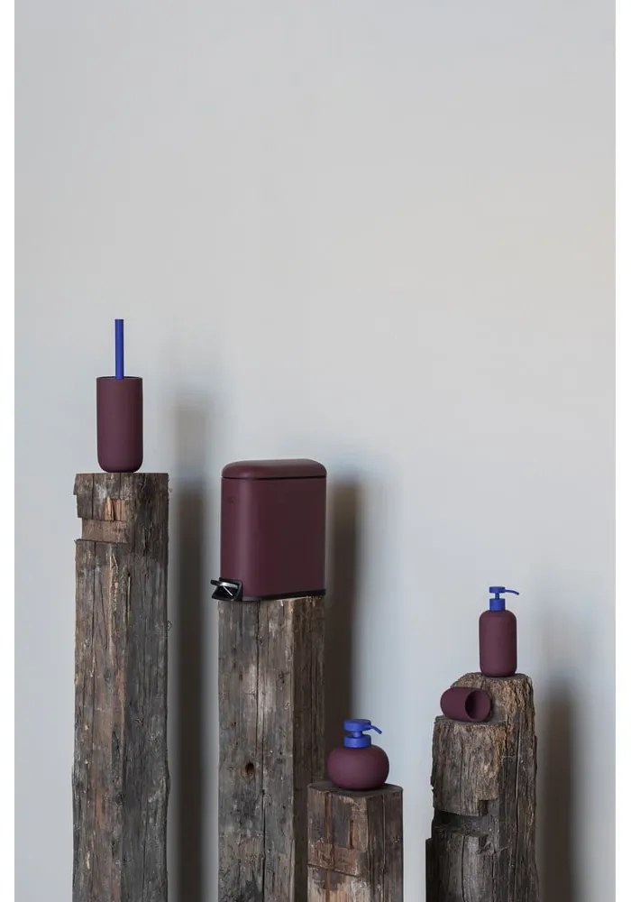 Tmavofialový keramický dávkovač mydla 120 ml Lotus Play – Mette Ditmer Denmark