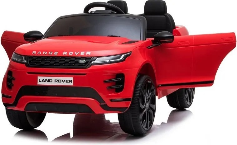 LEAN CARS Elektrické autíčko Range Rover Evoque červené