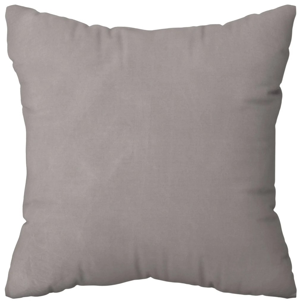 SATÉNOVÁ OBLIEČKA NA VANKÚŠ DINA 40X40 CM SIVÁ