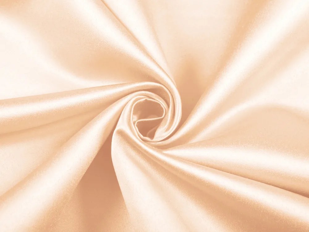 Biante Saténový záves LUX-046 Béžový 140x240 cm