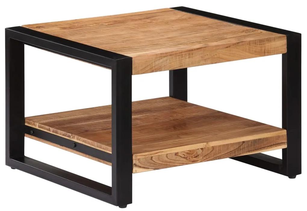 vidaXL Konferenčný stolík z akáciového dreva 60x60x40 cm