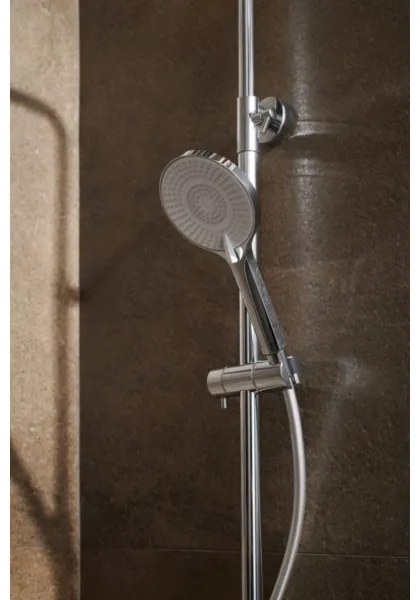 KFA Armatura 4426-910-00 - Sprchová sada s batériou AGAT lesklý chróm