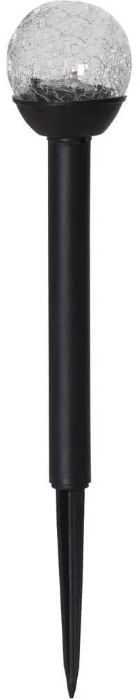 Súprava 3 vonkajších solárnych LED svietidiel Star Trading Roma, výška 23 cm