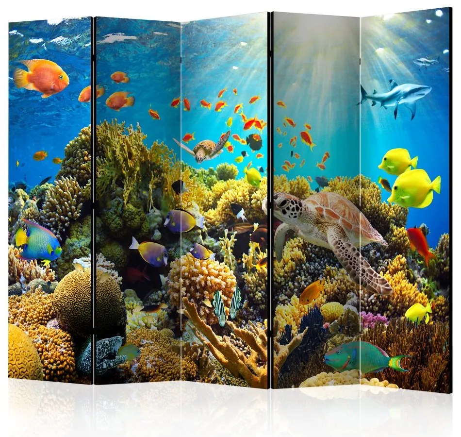 Artgeist Paraván - Underwater Land II [Room Dividers]