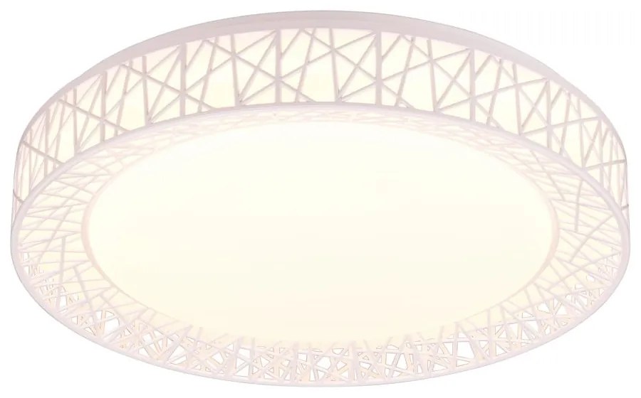 Biele LED stropné svietidlo ø 48 cm Cluster – Trio