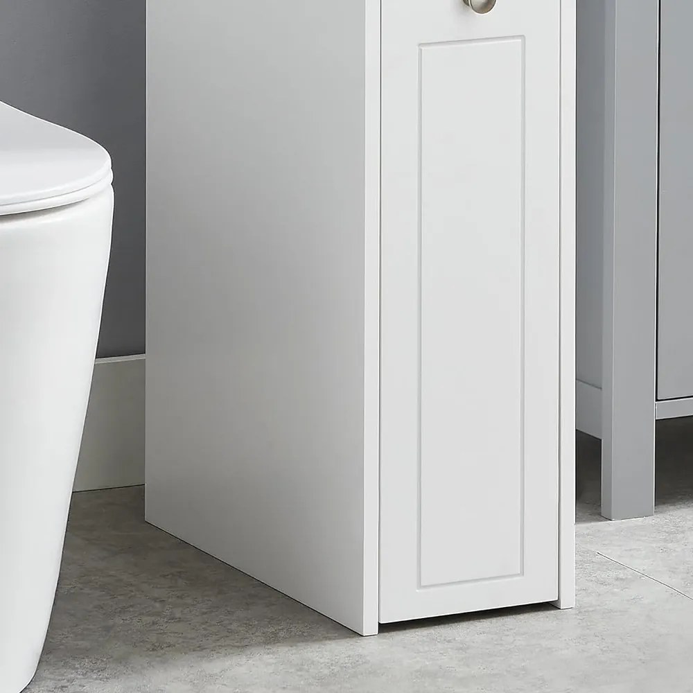 Úzka skrinka na kozmetiku