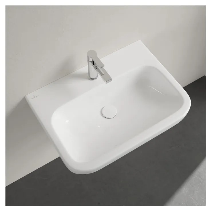 Villeroy & Boch ARCHITECTURA - Umývadlo 650x470x180 mm, bez prepadu, neleštené, biela alpin 41886601