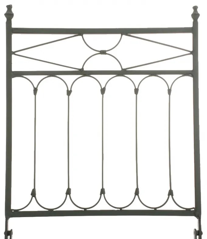 Kovová skladacia stolička Asina (SET 2 ks) - Zelená antik