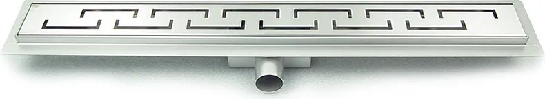 BPS-koupelny Sprchový odtokový žľab DL01 DELTA G4 HYD-2640 90 cm, satén