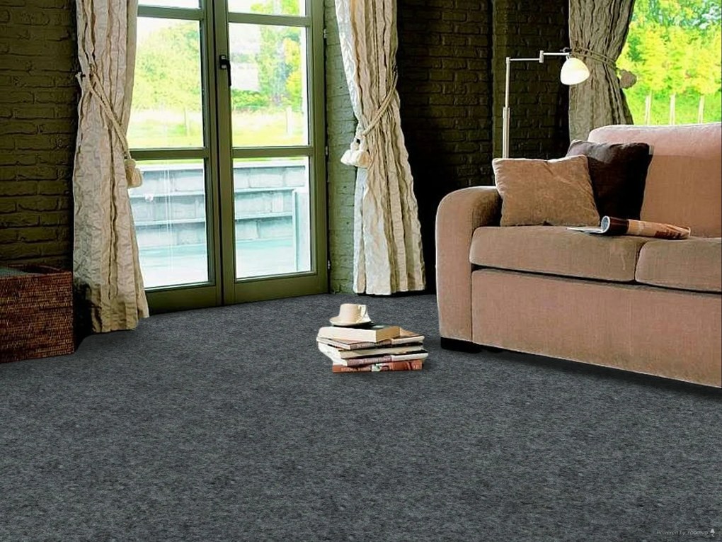 Beaulieu International Group, Koberec metráž Primavera 283, na mieru, šíře 4m, šedá, resine, chodba / predsieň