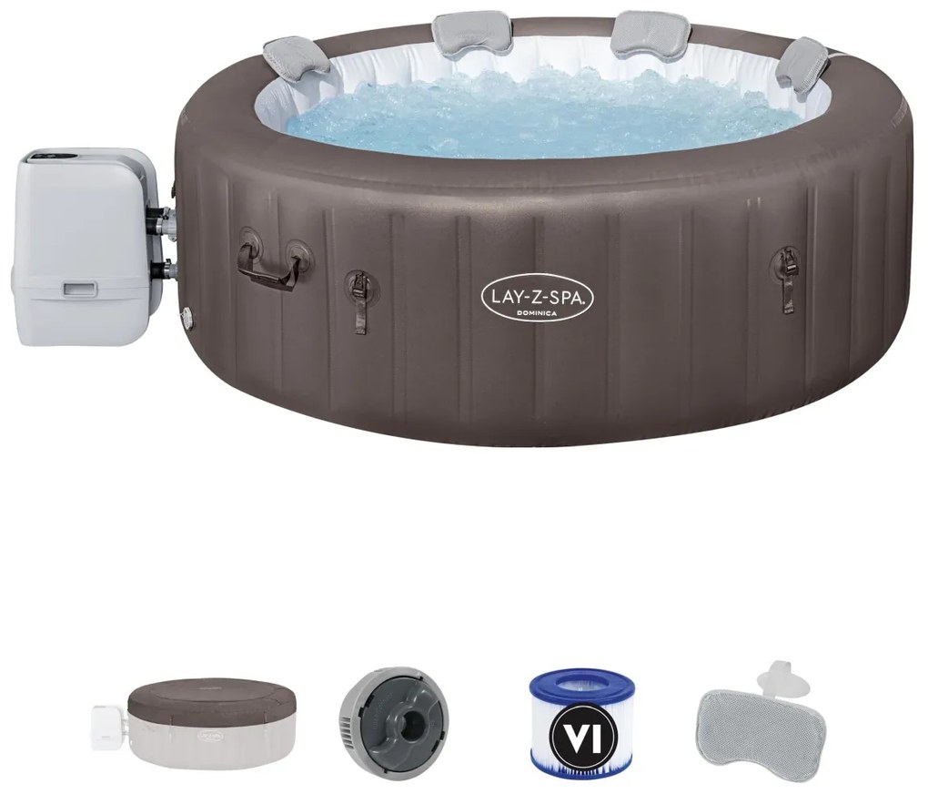 Lay-Z-Spa Dominica SMART HydroJet Jacuzzi BESTWAY 6001S
