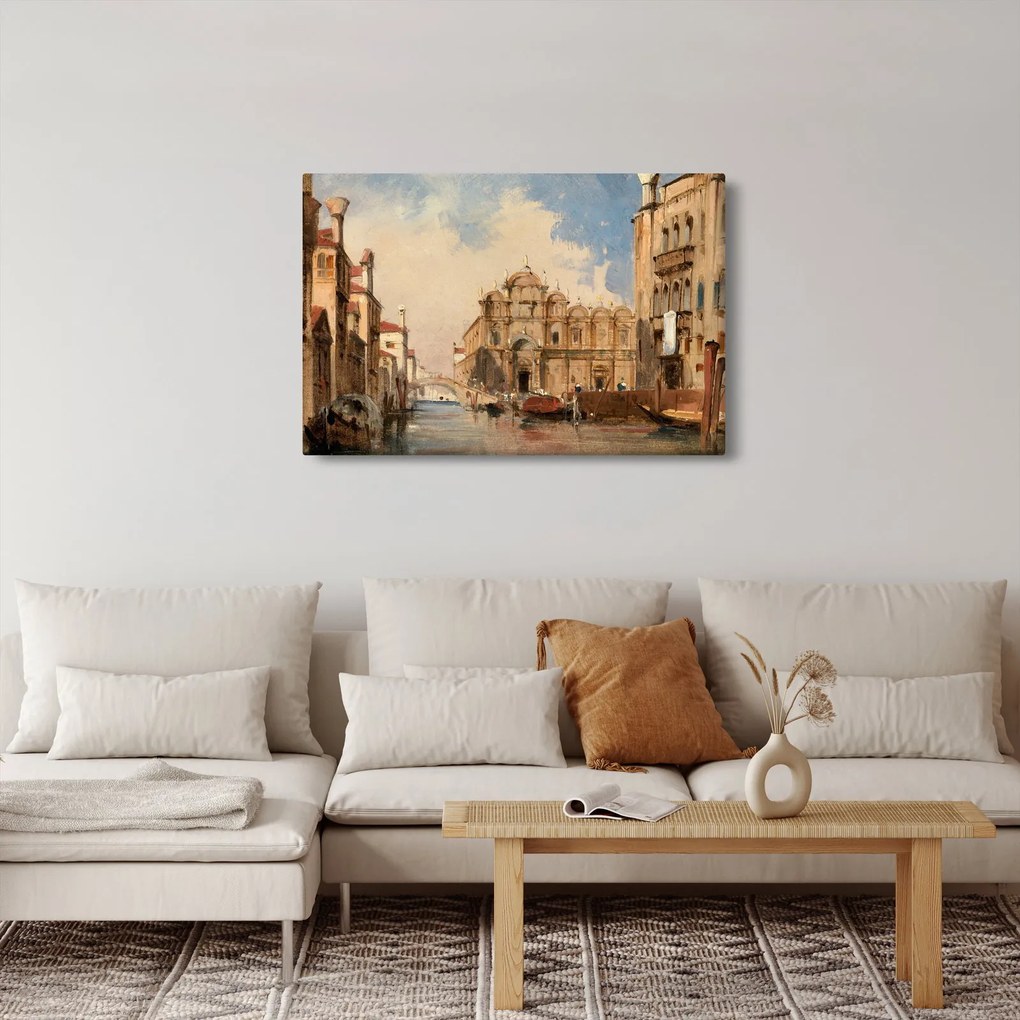 Obraz - Jules-Romain Joyant, The Scuola di San Marco, Venice, reprodukcia (90x60 cm)
