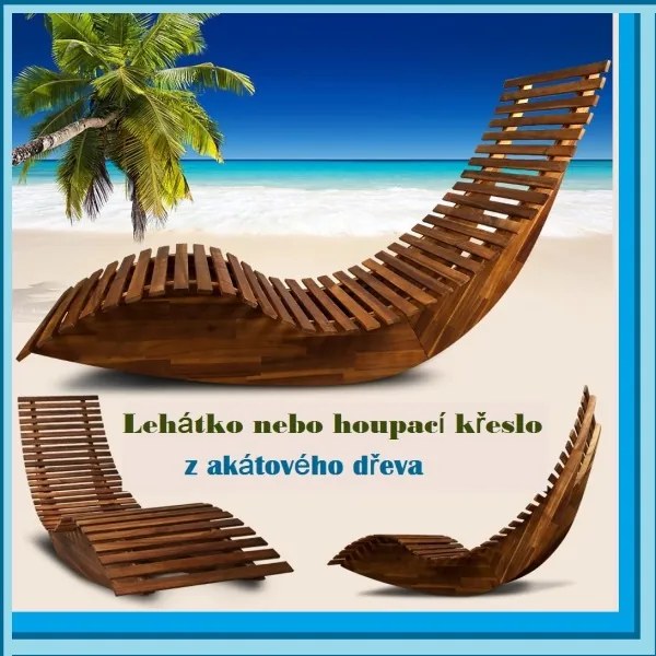 Hojdacie ležadlo BENY agát