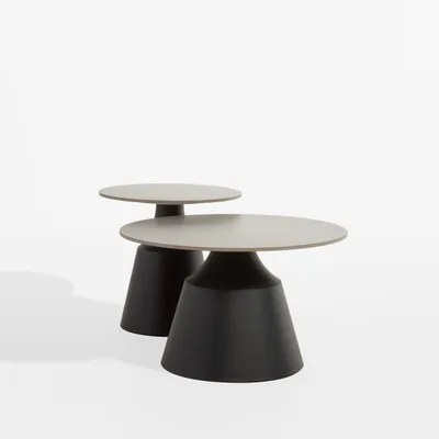 Súprava okrúhlych stolov OPUSO