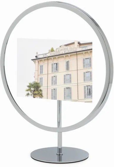 Sivý voľne stojací rám na fotografiu 10 x 15 cm Umbra Infinity