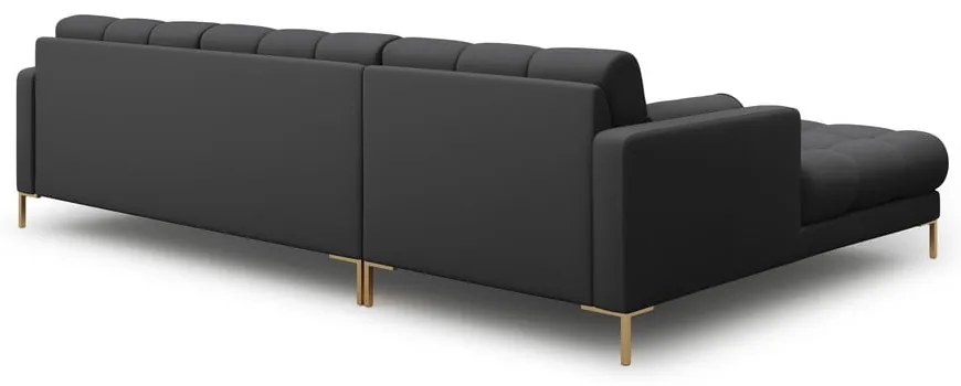 Tmavosivá rohová pohovka (ľavý roh) Bali – Cosmopolitan Design