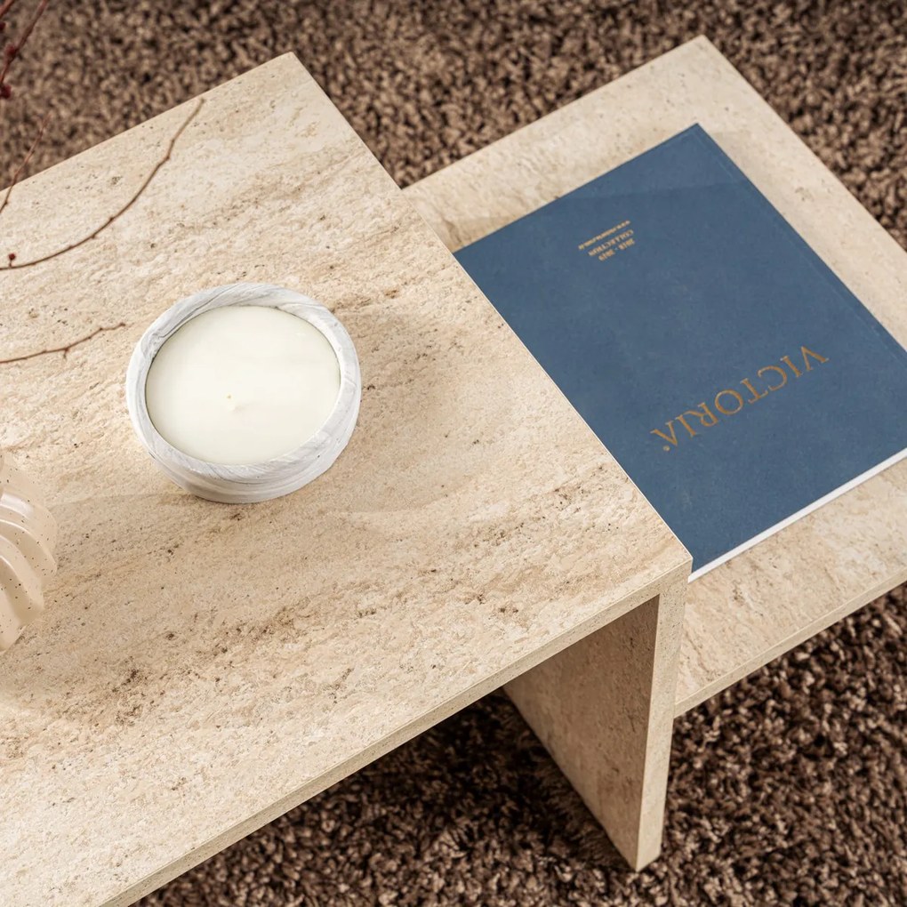 Konferenčný stolík Harmony Travertine