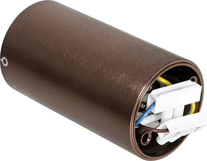 Inteligentný povrchový reflektor tmavý bronz vrátane Wifi GU10 50 mm - Tuba