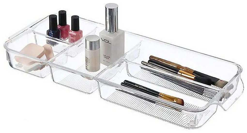 Organizér na kozmetiku aj písacie potreby - 5 priehradiek SELENA 18 x 45 cm