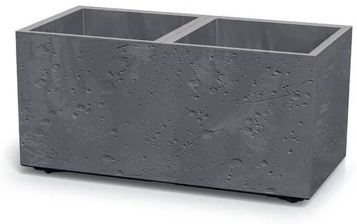 Kvetináč SIERRA CASE BETON EFFECT 77 cm , sivý, M