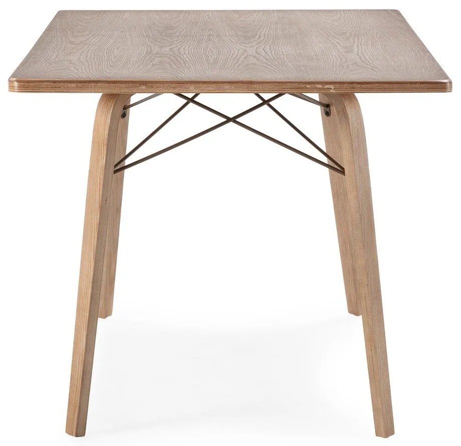 Jedálenský stôl s doskou v dubovom dekore 90x180 cm Lujan – MOME