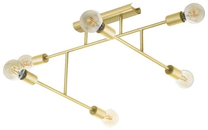 Moderné svietidlo EGLO BELSIANA brushed brass 98881