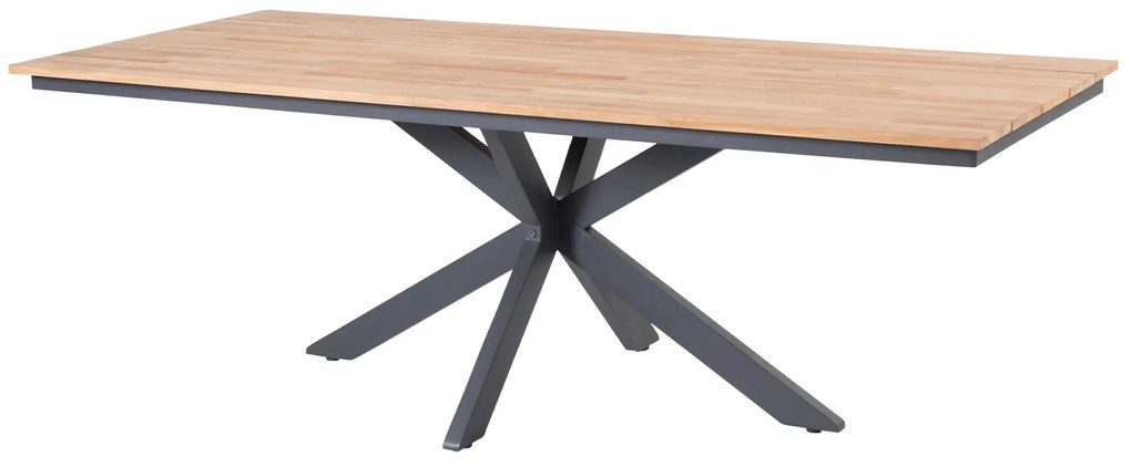 Goa jedálenský stôl hnedý 220 cm