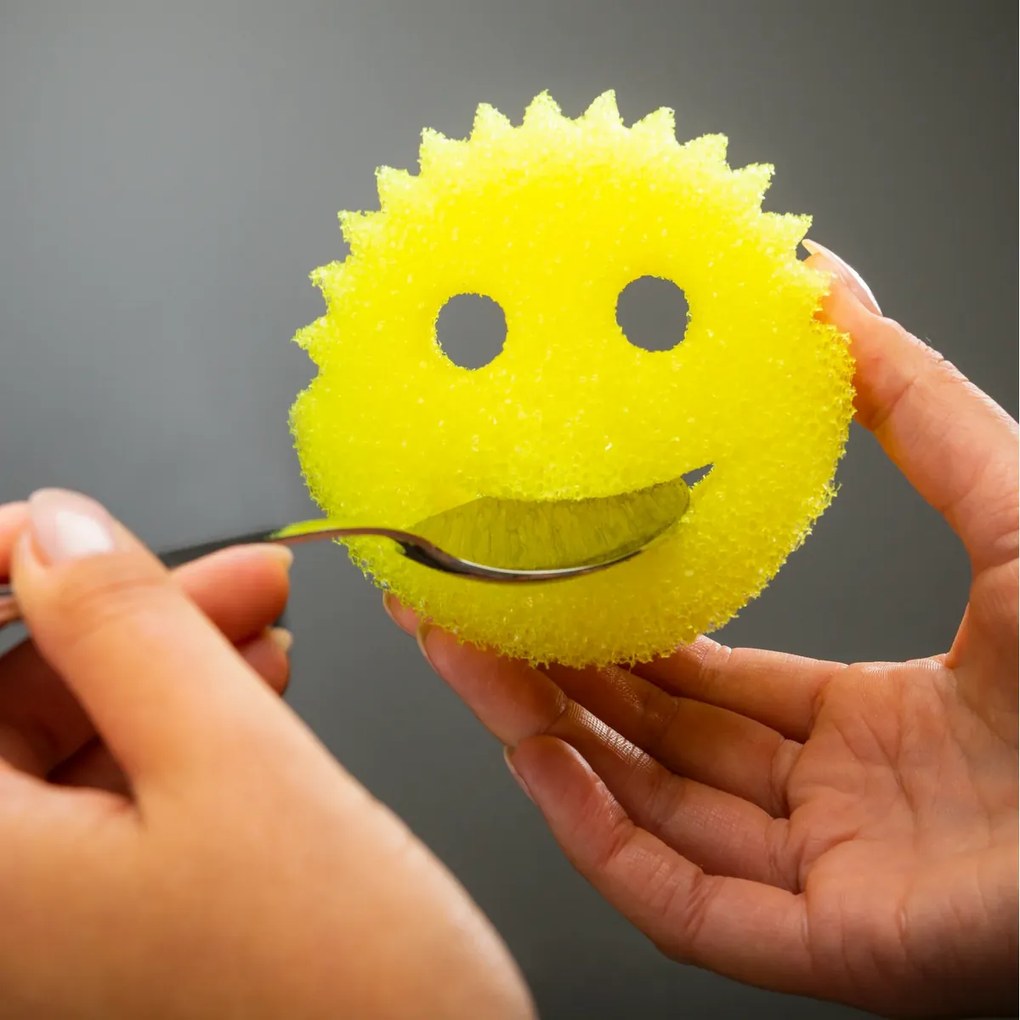 Scrub Daddy Hubka Fresh Lemon, žltá